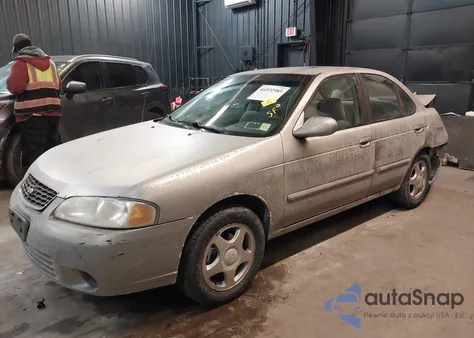 2001 Nissan Sentra Gxe из США, поврежденный, VIN 3N1CB51D61L516439